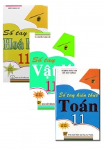 Combo Sổ Tay Toán + Vật Lý + Hóa Học Lớp 11