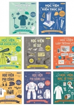 Combo Stem – Học Viện: Lập Trình Viên + Nhà Khoa Học + Bác Sĩ + Phi Hành Gia + Bác Sĩ Thú Y + Kiến Trúc Sư + Phi Công + Kĩ Sư (Bộ 8 Cuốn)