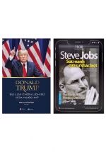 Combo Steve Jobs – Sức Mạnh Của Sự Khác Biệt + Donald Trump – Sự Lựa Chọn Lịch Sử Của Nước Mỹ (Bộ 2 Cuốn)