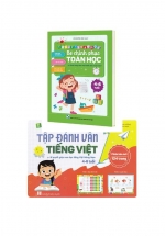Combo Tập Đánh Vần Tiếng Việt + Bé Chinh Phục Toán Học Cho Trẻ Từ 4 Đến 6 Tuổi Và Bộ Thẻ Flashcard Chữ Số