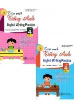 Combo Tập Viết Tiếng Anh Lớp 4 (Theo Chương Trình Thí Điểm) (Bộ 2 Cuốn)