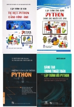 Combo Thành Thạo Python Từ Cơ Bản Đến Nâng Cao (Bộ 4 Cuốn)