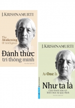 Combo The Awakening Of Intelligence – Đánh Thức Trí Thông Minh + As One Is – Như Ta Là (Bộ 2 Cuốn)
