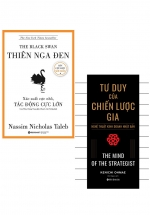 Combo Thiên Nga Đen – Xác Xuất Cực Nhỏ, Tác Động Cực Lớn (The Black Swan) + Tư Duy Của Chiến Lược Gia – Nghệ Thuật Kinh Doanh Nhật Bản (Bộ 2 Cuốn)