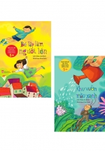 Combo Thơ Cho Bé Tập Đọc Trôi Chảy Diễn Cảm: Bé Tập Làm Người Lớn + Khu Vườn Màu Xanh (Bộ 2 Cuốn)