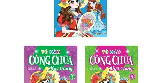 Combo Tô Màu Công Chúa Thời Trang (Bộ 3 Cuốn)