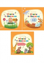 Combo Tô Màu Thông Minh: Cái Loài Hoa + Động Vật Dưới Nước + Động Vật Hoang Dã (Bộ 3 Cuốn)