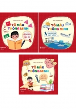Combo Tô Màu Thông Minh: Hình Dạng Và Màu Sắc + Phương Tiện Giao Thông + Đồ Vật Quanh Em (Bộ 3 Cuốn)