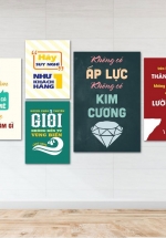 Combo Tranh Treo Tường Tạo Động Lực 05