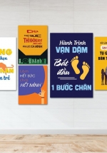 Combo Tranh Treo Tường Tạo Động Lực 08