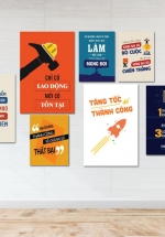 Combo Tranh Treo Tường Tạo Động Lực 10