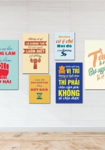 Combo Tranh Treo Tường Tạo Động Lực 13