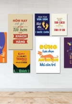 Combo Tranh Treo Tường Tạo Động Lực 20