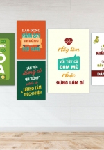 Combo Tranh Treo Tường Tạo Động Lực 28 (Size Nhỏ)