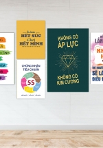 Combo Tranh Treo Tường Tạo Động Lực 29 (Size Nhỏ)