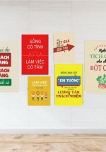 Combo Tranh Treo Tường Tạo Động Lực 32 (Size Nhỏ)