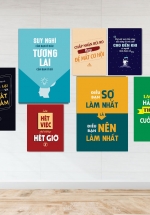 Combo Tranh Treo Tường Tạo Động Lực 43 (Size Nhỏ)