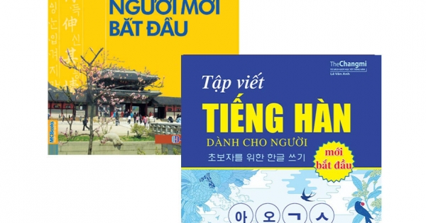 Combo Tự Học Tiếng Hàn Dành Cho Người Mới Bắt Đầu + Tập Viết Tiếng Hàn Dành Cho Người Mới Bắt Đầu – Changmi (Bộ 2 Cuốn)