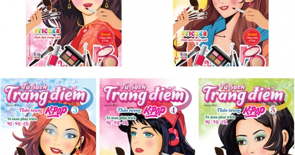 Combo Tủ Sách Trang Điểm – Thần Tượng K-Pop (Bộ 5 Cuốn)
