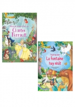 Combo Tủ Sách Vàng Cho Con – Truyện Ngụ Ngôn La Fontaine Hay Nhất + Những Câu Chuyện Cổ Tích Của Charles Perrault (Bộ 2 Cuốn)