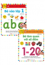 Combo Tự Xóa Thông Minh – Bé Làm Quen Với Số Đếm (4-5 Tuổi) + Bé Vào Lớp 1 (5 -6 Tuổi) (Bộ 2 Cuốn)