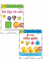 Combo Tự Xóa Thông Minh – Bé Vào Mẫu Giáo + Bé Tập Tô Nét (3-5 Tuổi) (Bộ 2 Cuốn)