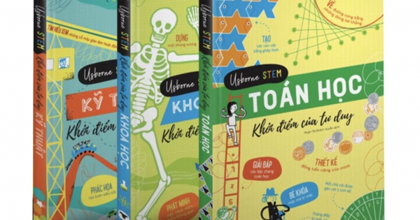 Combo Usborne Stem – Khởi Điểm Của Tư Duy Khoa Học + Toán Học + Kỹ Thuật