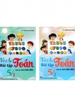 Combo Vở Ô Li Bài Tập Toán 5/1 + 2 (Bám Sát SGK Cánh Diều) (Bộ 2 Cuốn)