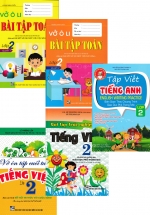 Combo Vở Ô Li Bài Tập Toán – Tập Viết Tiếng Anh – Vở Ôn Tập Cuối Tuần Và Bài Tập Trắc Nghiệm Tiếng Việt Lớp 2 (Bám Sát SGK Kết Nối Tri Thức Với Cuộc Sống) (Bộ 5 Cuốn)
