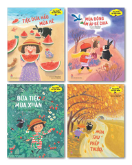 combo vui suot ca bon mua 4 cuon - Tuyển Chọn Sách Hay