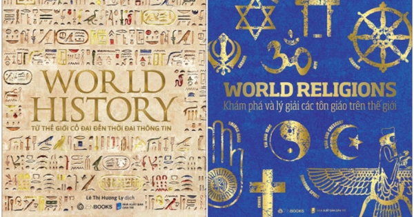 Combo World History – Từ Thế Giới Cổ Đại Đến Thời Đại Thông Tin + World Religions – Khám Phá Và Lý Giải Các Tôn Giáo Trên Thế Giới (Bộ 2 Cuốn)
