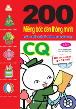 200 Miếng Bóc Dán Thông Minh Phát Triển Chỉ Số Thông Minh Sáng Tạo CQ T2 (Dành Cho Trẻ 2-10 Tuổi)