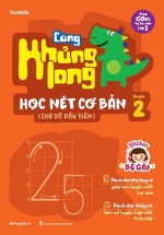 Cùng Khủng Long Học Nét Cơ Bản (Bé Gái) – Quyển 2