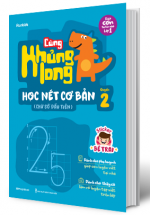 Cùng Khủng Long Học Nét Cơ Bản (Bé Trai) – Quyển 2
