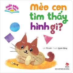 cuon sach dau tien meo con tim thay hinh gi bia - Tuyển Chọn Sách Hay