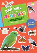 Dán Hình Nhận Biết Động Vật – Chim Và Côn Trùng (Song Ngữ Việt-Anh)