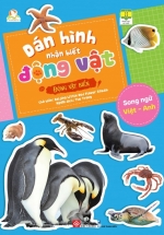 Dán Hình Nhận Biết Động Vật – Động Vật Biển (Song Ngữ Việt-Anh)