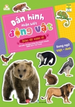 Dán Hình Nhận Biết Động Vật – Động Vật Hoang Dã (Song Ngữ Việt-Anh)