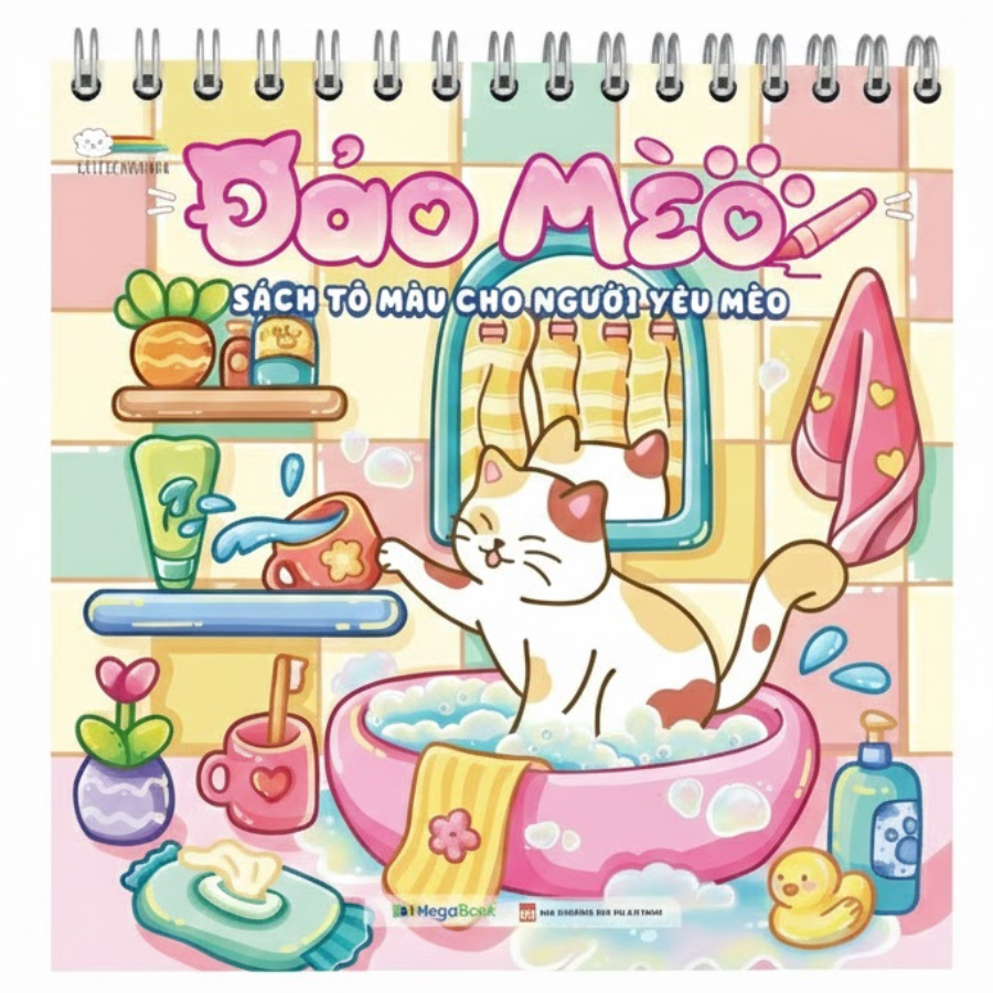 Đảo Mèo – Sách Tô Màu Cho Người Yêu Mèo