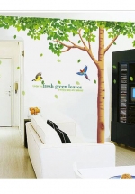 Decal Dán Tường Cây Bóng Mát 1