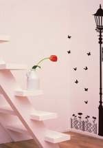Decal Dán Tường Cây Đèn 2