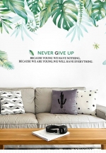Decal Dán Tường Giàn Cây Xanh Lá To 2