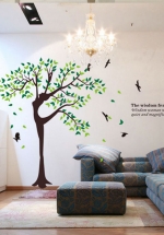 Decal Dán Tường Vũ Điệu Cây Xanh