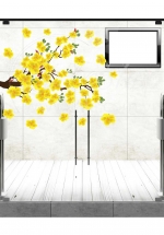 Decal Mai Vàng Đón Lộc Đầu Năm 7