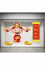 Decal Thần Tài Đón Tết