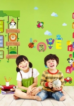 Decal Trang Trí Bảng Chữ Cái Vui Nhộn