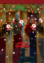 Decal Trang Trí Dây Treo Ông Già Noel Ca Hát