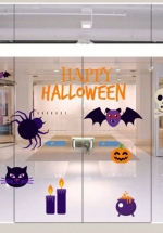 Decal Trang Trí Halloween Rùng Rợn Combo 2