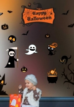 Decal Trang Trí Halloween Rùng Rợn Combo 5