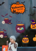 Decal Trang Trí Halloween Rùng Rợn Combo 6